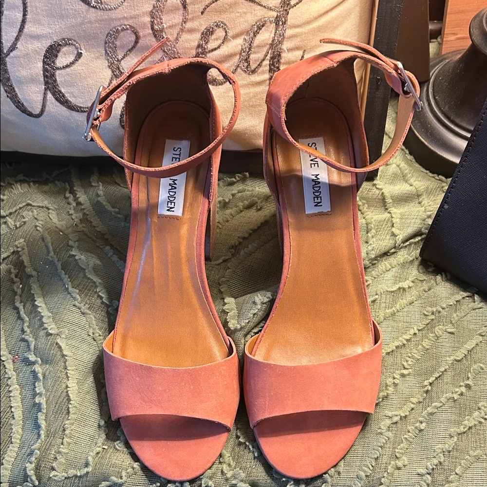 Steve Madden Coral Ankle Strap Heels